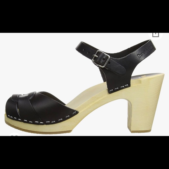 Swedish Hasbeens Peep Toe Super High- EUC! - Picture 2 of 9